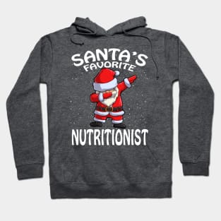 Santas Favorite Nutritionist Christmas Hoodie